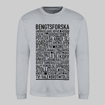 Bengtsforska Dialekt Text Sweatshirt