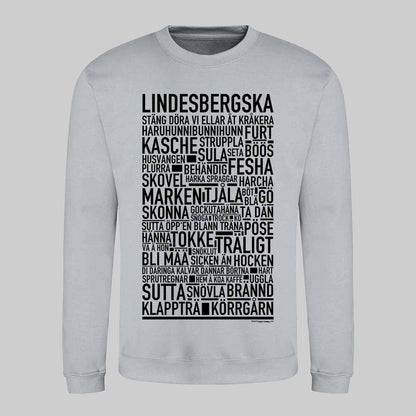Lindesbergska Dialekt Text Sweatshirt