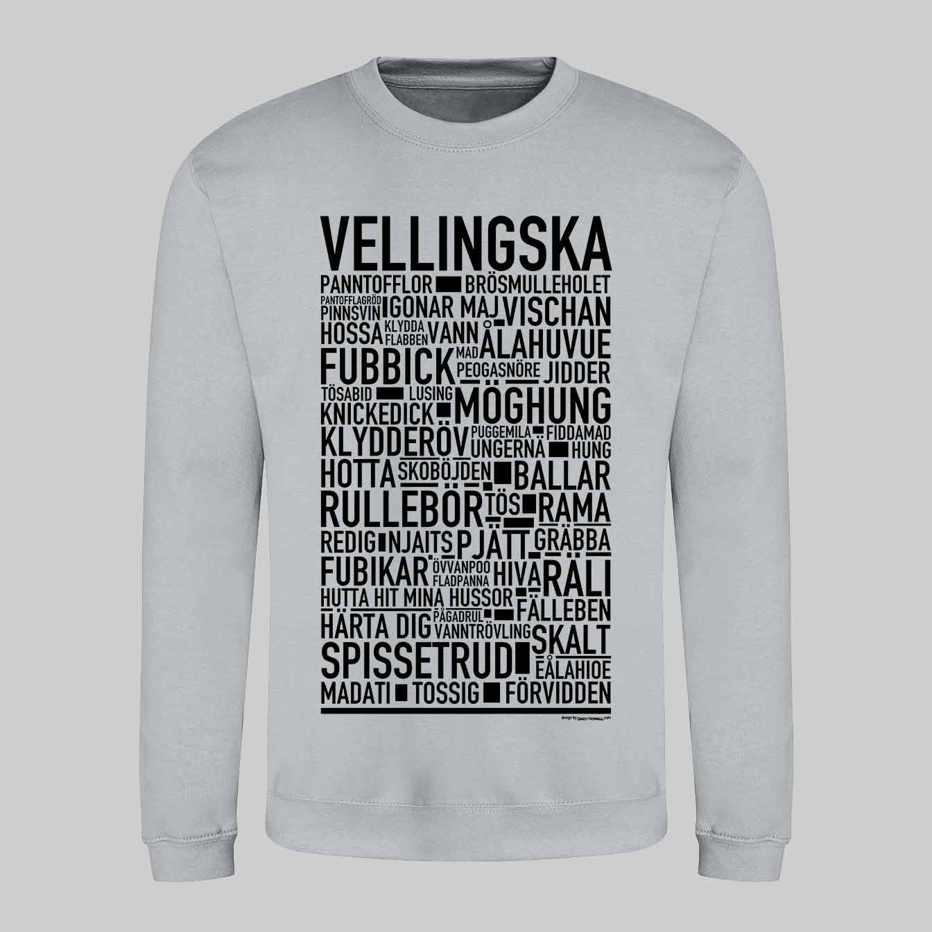 Vellingska Dialekt Text Sweatshirt