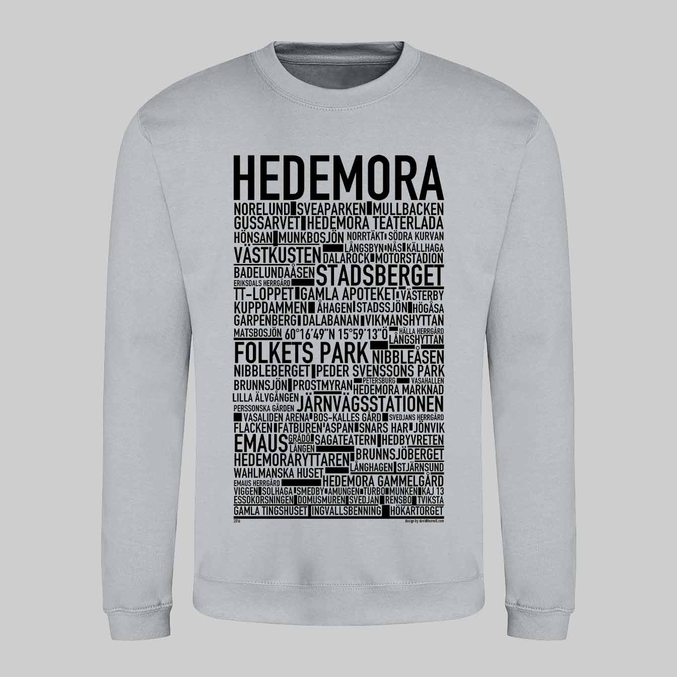 Hedemora Text Sweatshirt