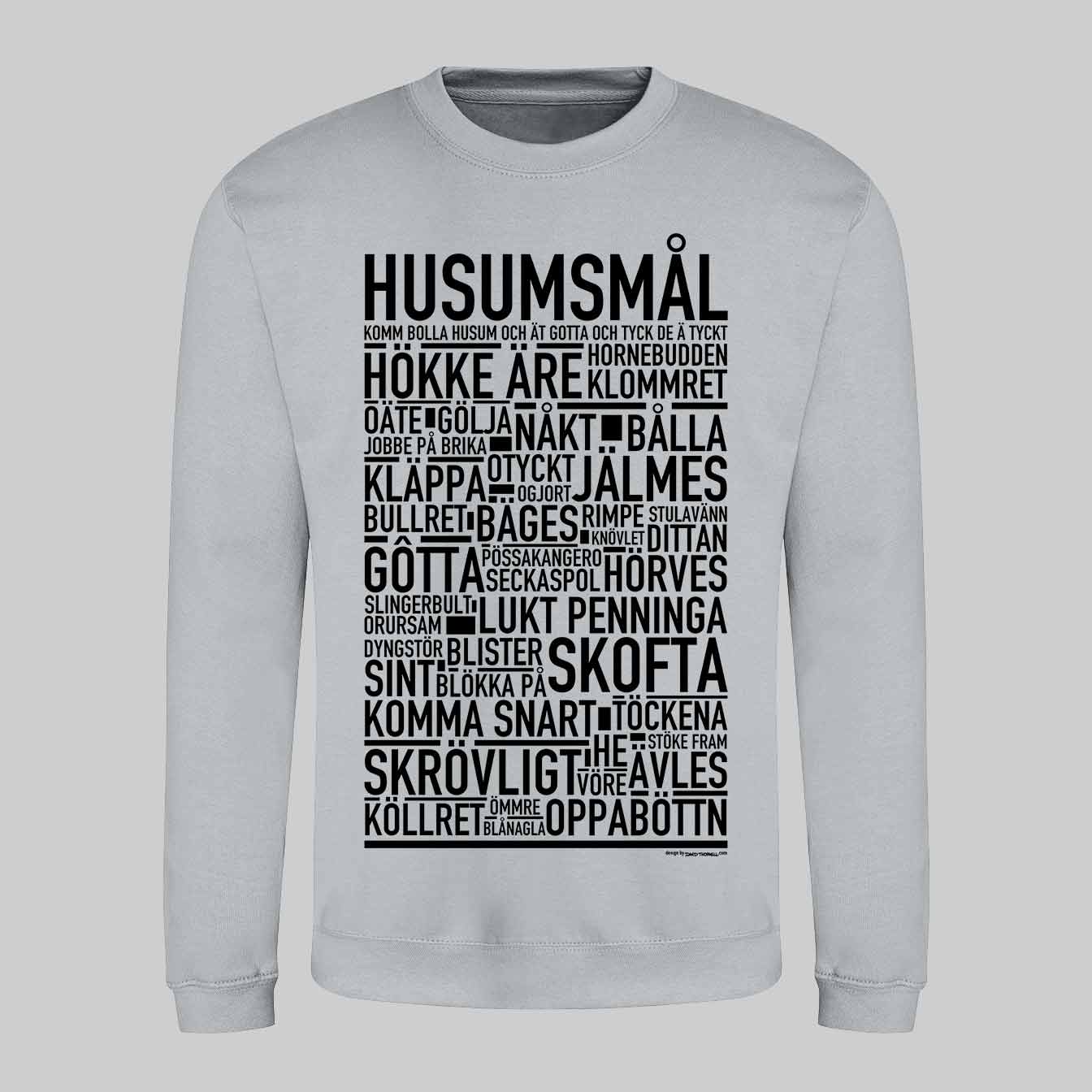 Husumsmål Dialekt Text Sweatshirt