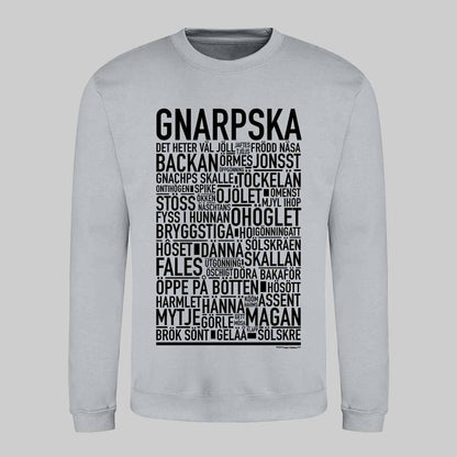 Gnarpska Dialekt Text Sweatshirt
