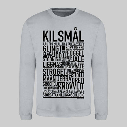 Kilsmål Dialekt Text Sweatshirt