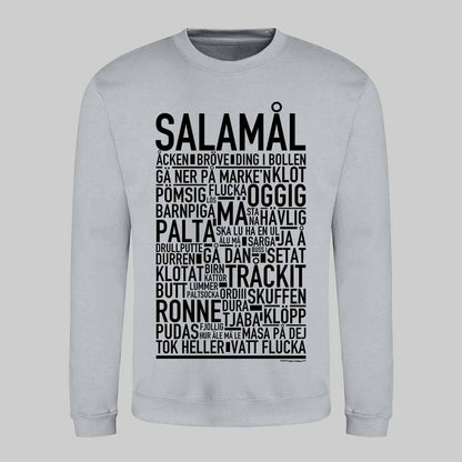 Salamål Dialekt Text Sweatshirt