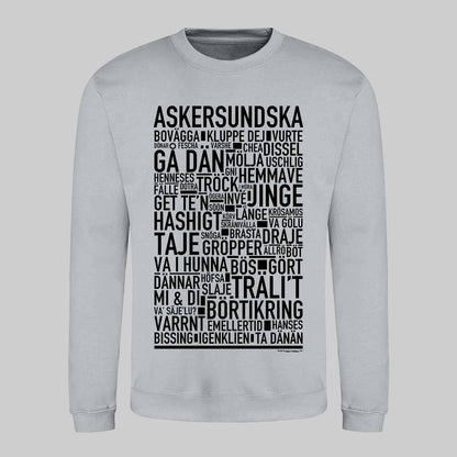 Askersundska Dialekt Text Sweatshirt