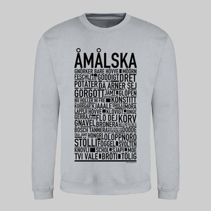 Åmålska Dialekt Text Sweatshirt