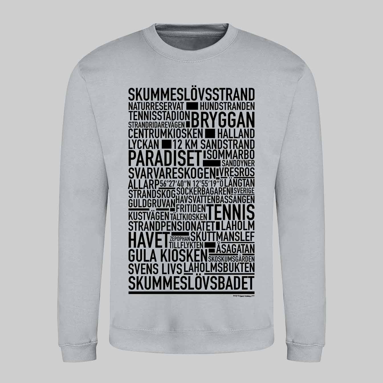 Skummeslövsstrand Text Sweatshirt