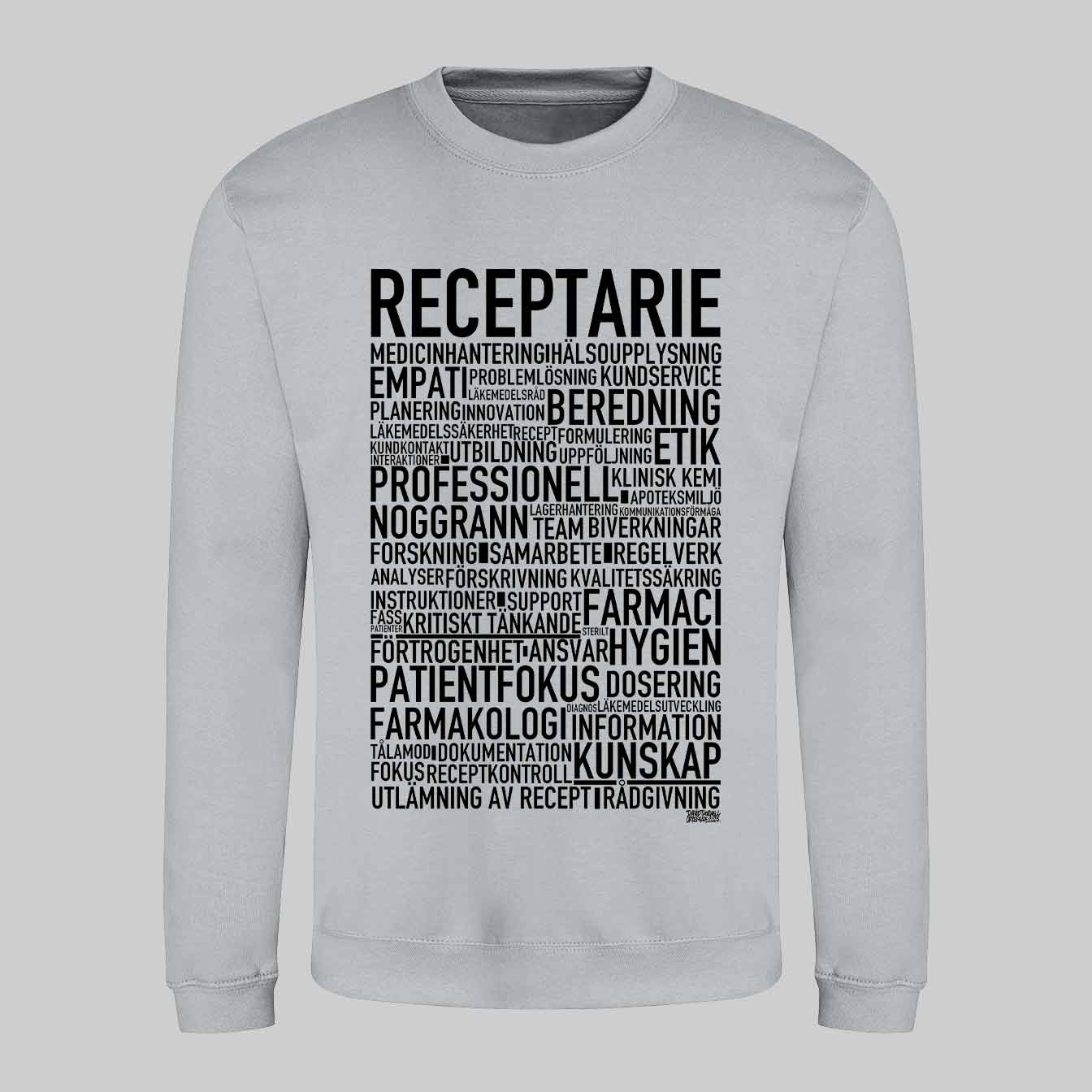 Receptarie Text Sweatshirt