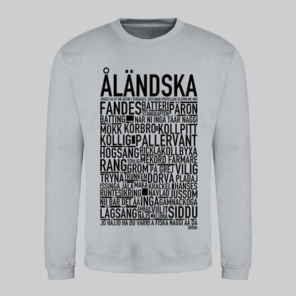 Åländska Dialekt Text Sweatshirt
