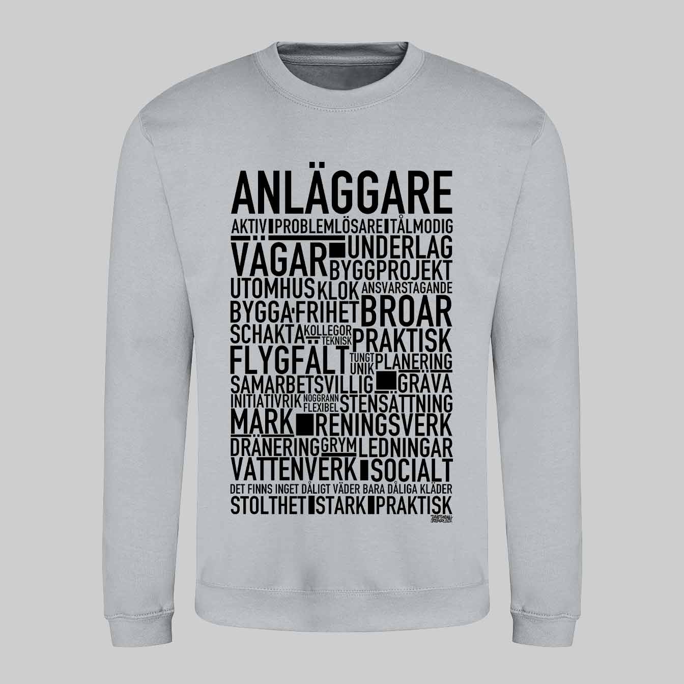 Anläggare Text Sweatshirt