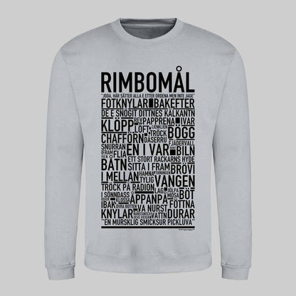 Rimbomål Dialekt Text Sweatshirt