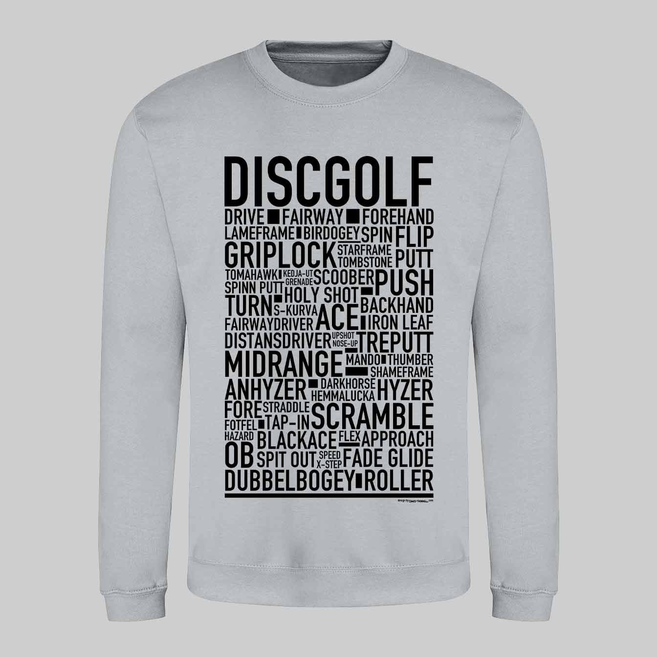 Discgolf Text Sweatshirt