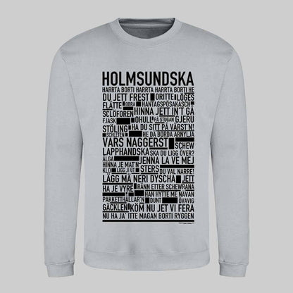 Holmsundska Dialekt Text Sweatshirt