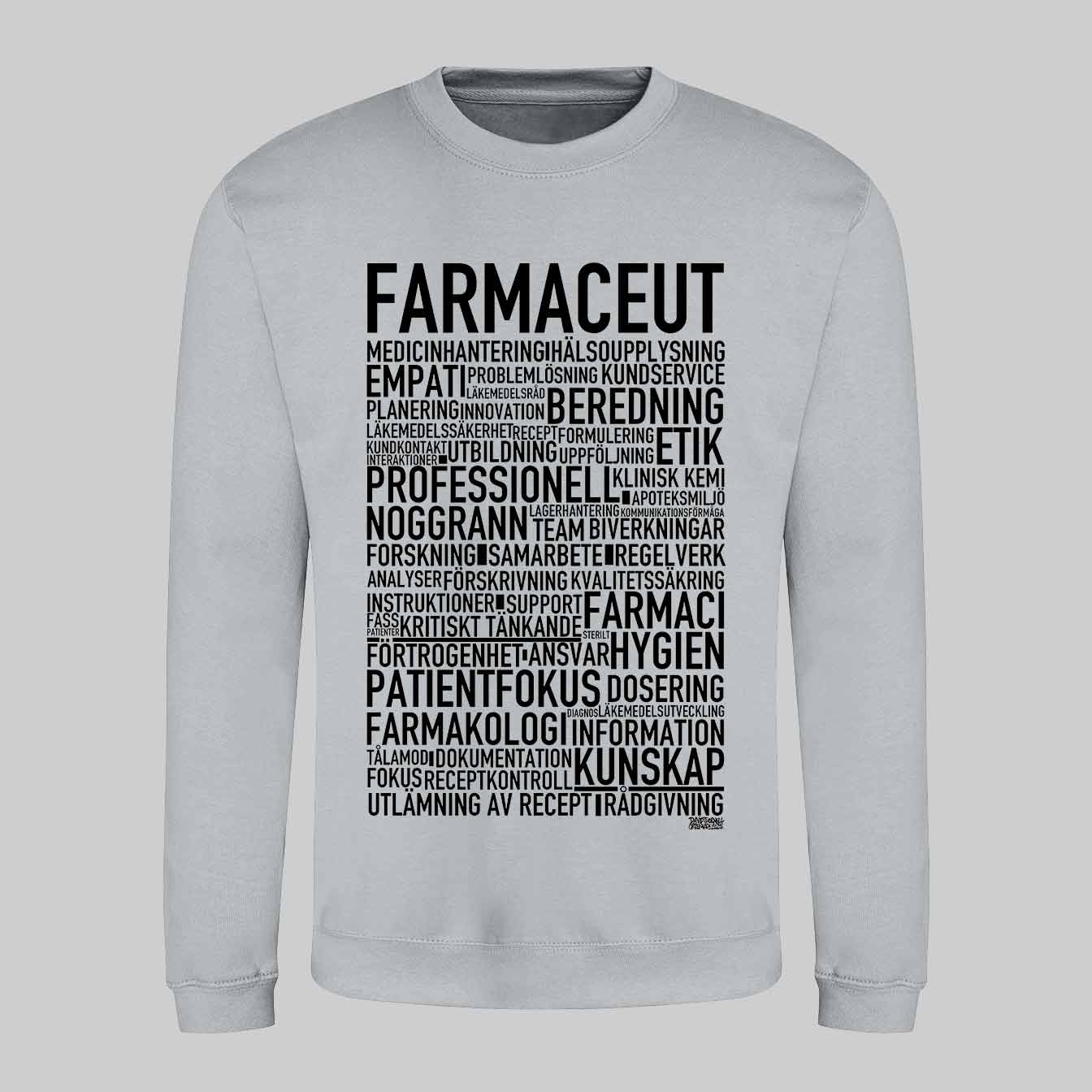 Farmaceut Text Sweatshirt