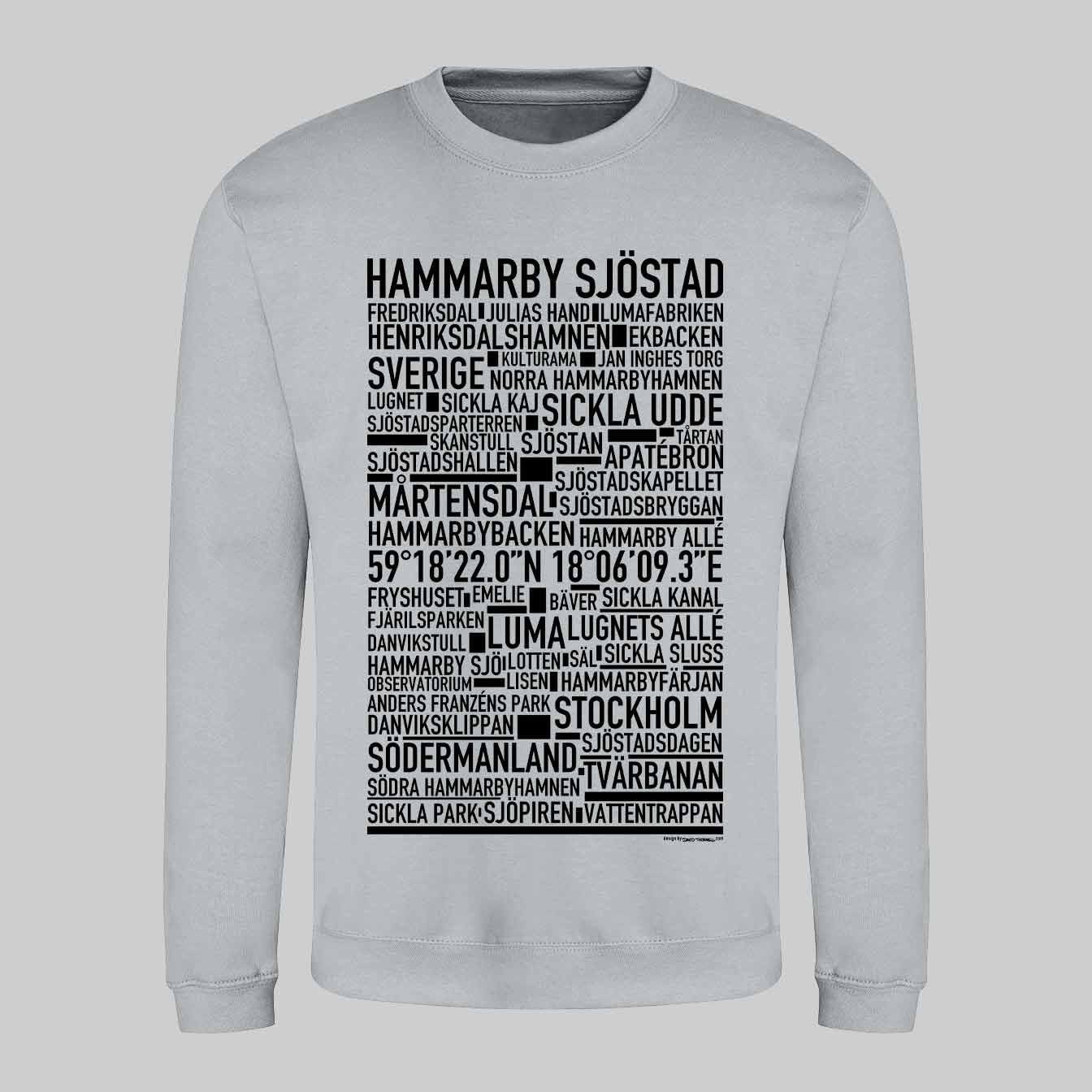 Hammarby Sjöstad Text Sweatshirt