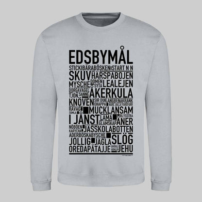 Edsbymål Dialekt Text Sweatshirt