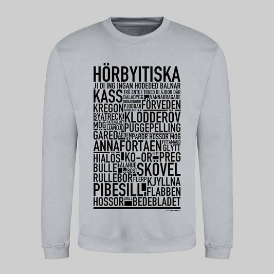 Hörbyitiska Dialekt Text Sweatshirt