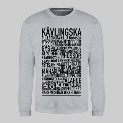 Kävlingska Dialekt Text Sweatshirt