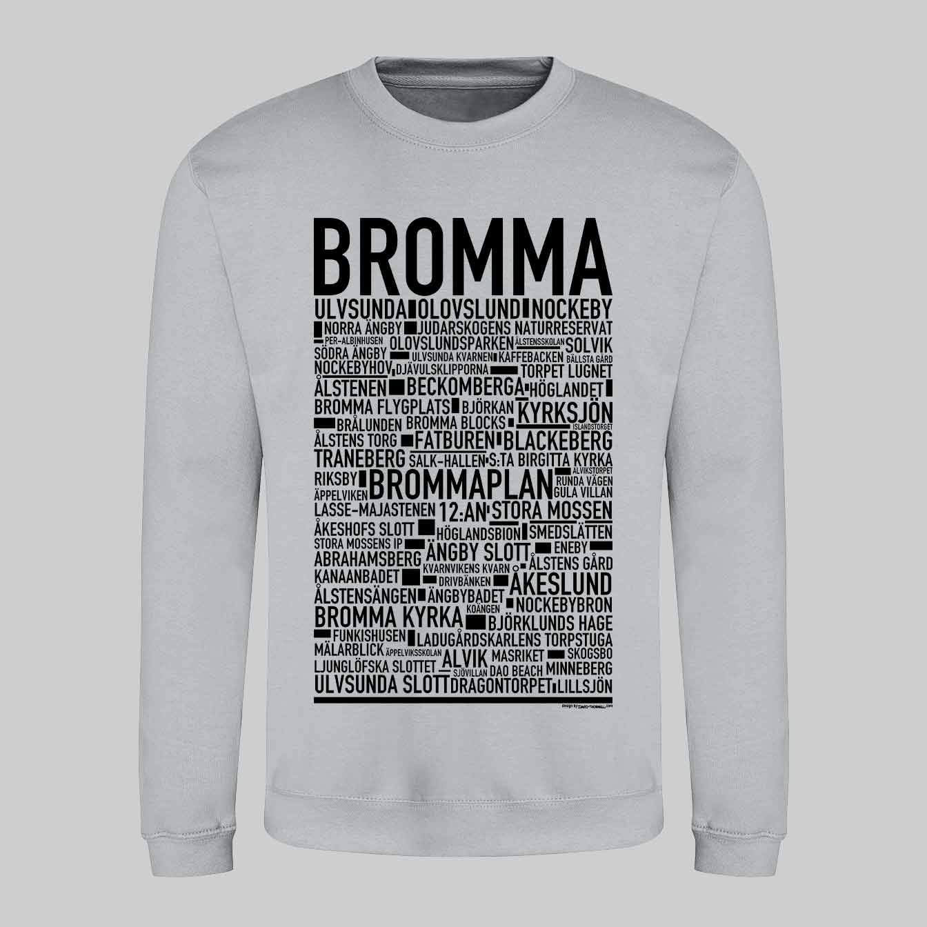 Bromma Text Sweatshirt