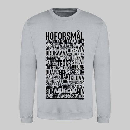 Hoforsmål Dialekt Text Sweatshirt