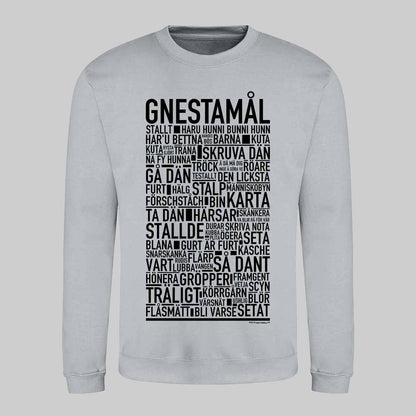 Gnestamål Dialekt Text Sweatshirt