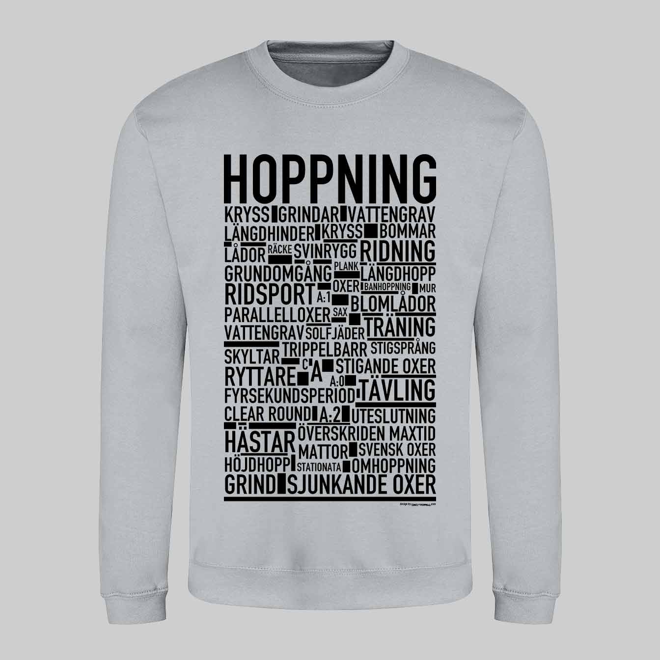 Hoppning Text Sweatshirt