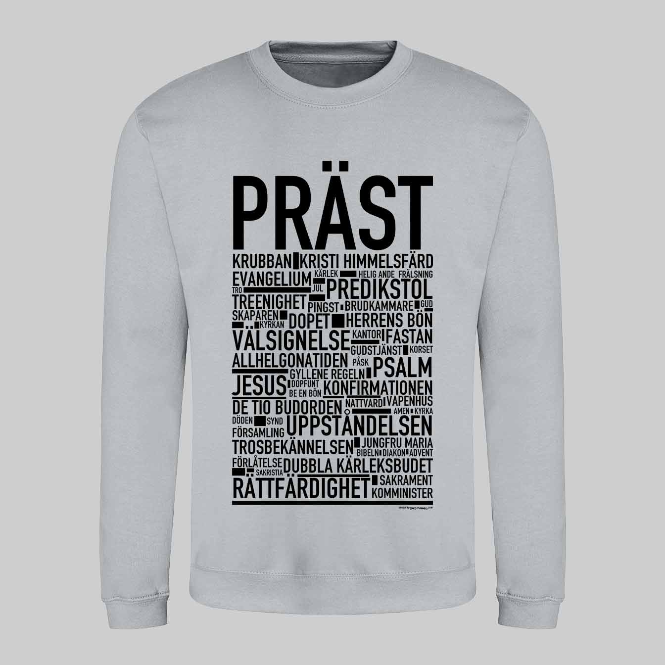Präst Text Sweatshirt
