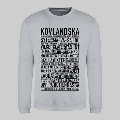 Kovlandska Dialekt Text Sweatshirt