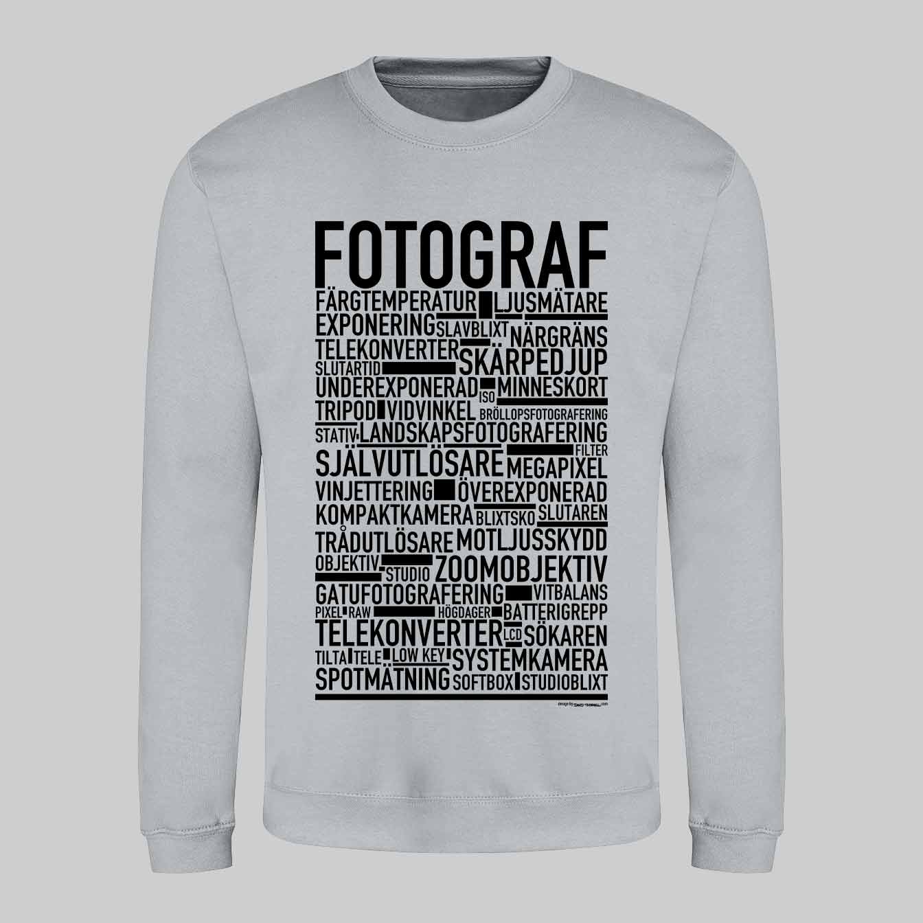 Fotograf Text Sweatshirt