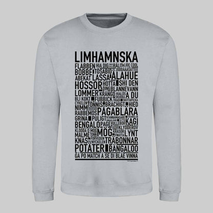 Limhamnska Dialekt Text Sweatshirt
