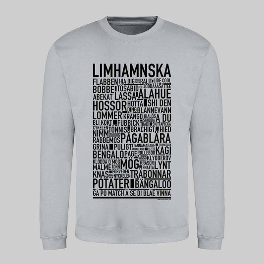Limhamnska Dialekt Text Sweatshirt