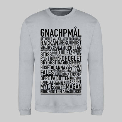 Gnachpmål Dialekt Text Sweatshirt