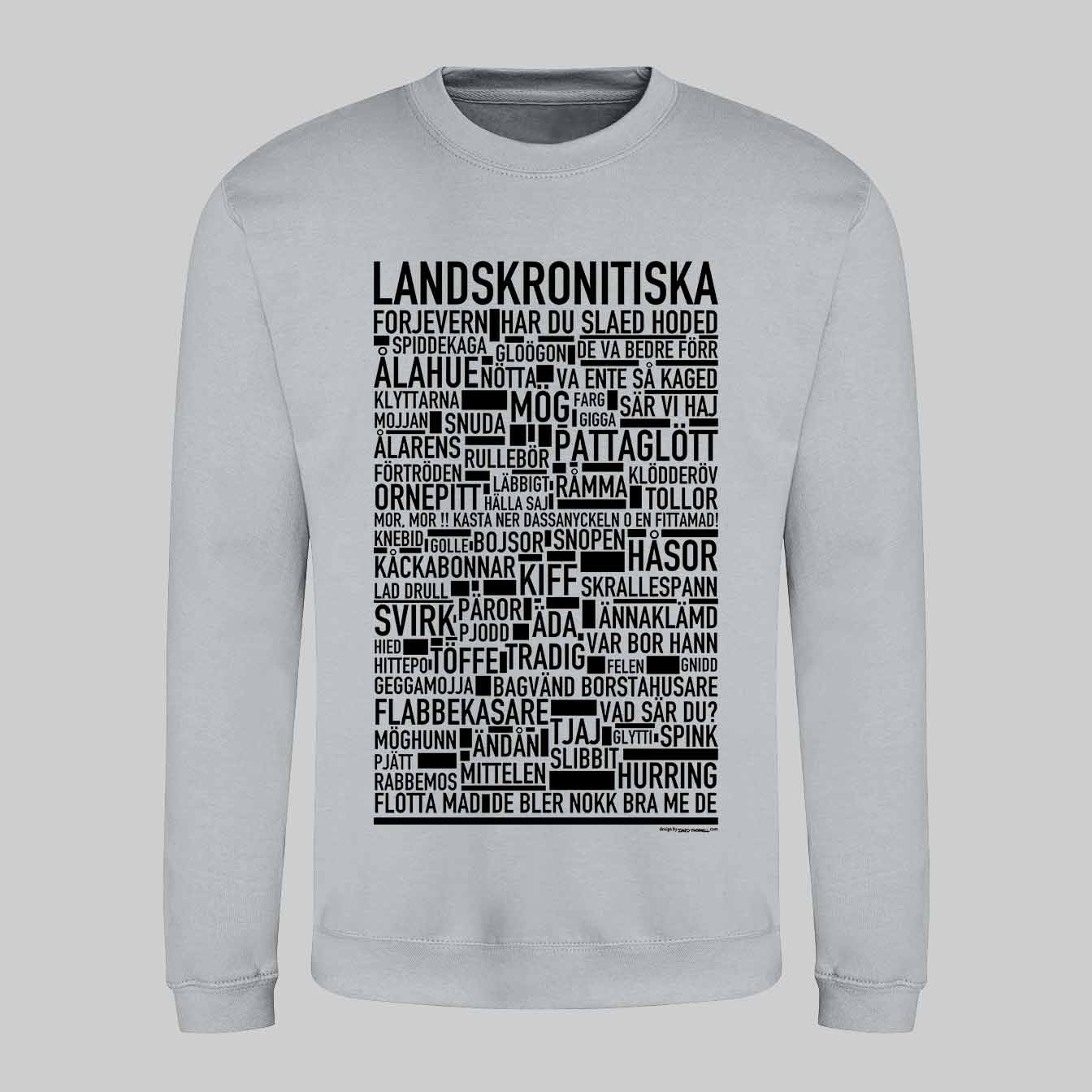 Landskronitiska Dialekt Sweatshirt