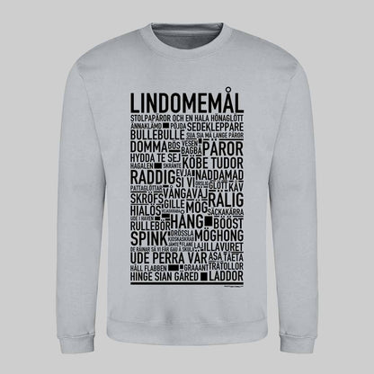 Lindomemål Dialekt Text Sweatshirt