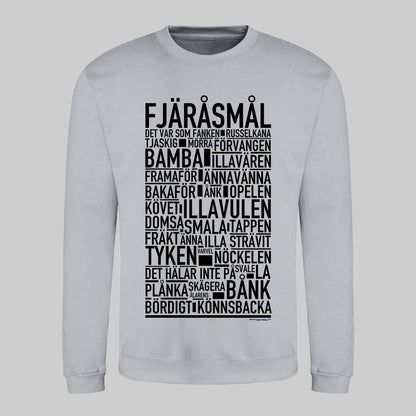 Fjäråsmål Dialekt Text Sweatshirt