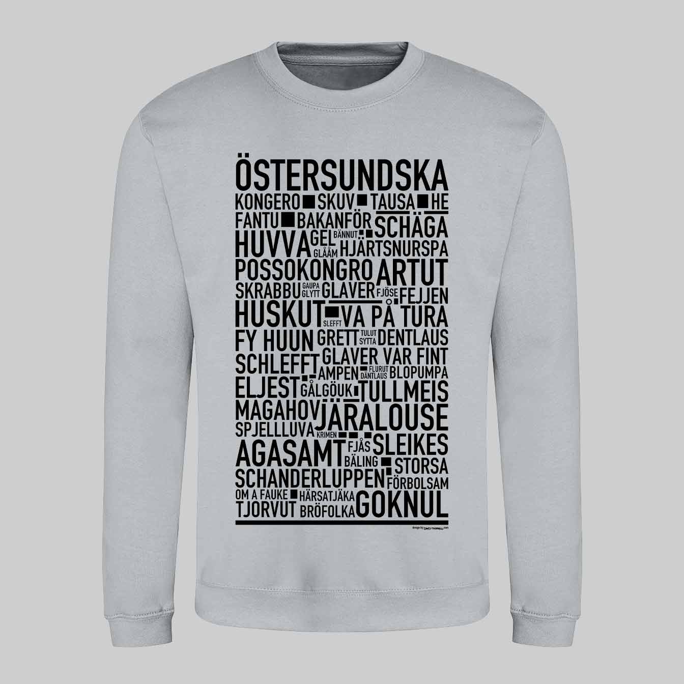 Östersundska Dialekt Text Sweatshirt