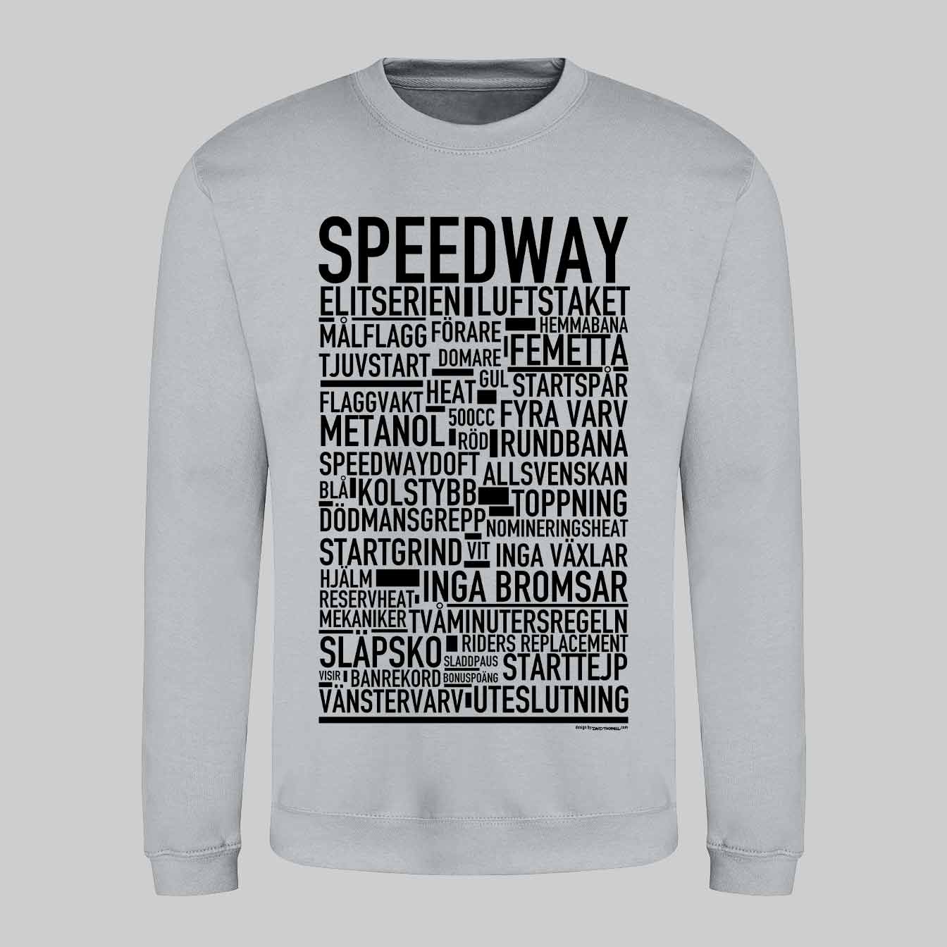 Speedway Text Sweatshirt