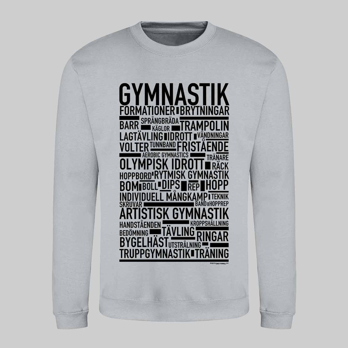 Gymnastik Text Sweatshirt