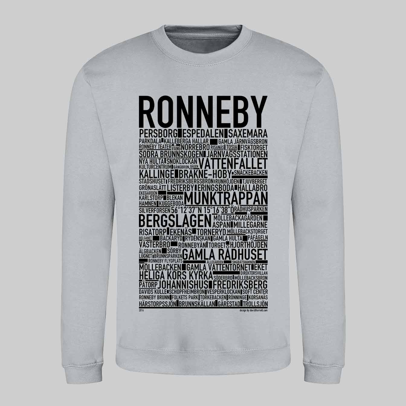 Ronneby Text Sweatshirt