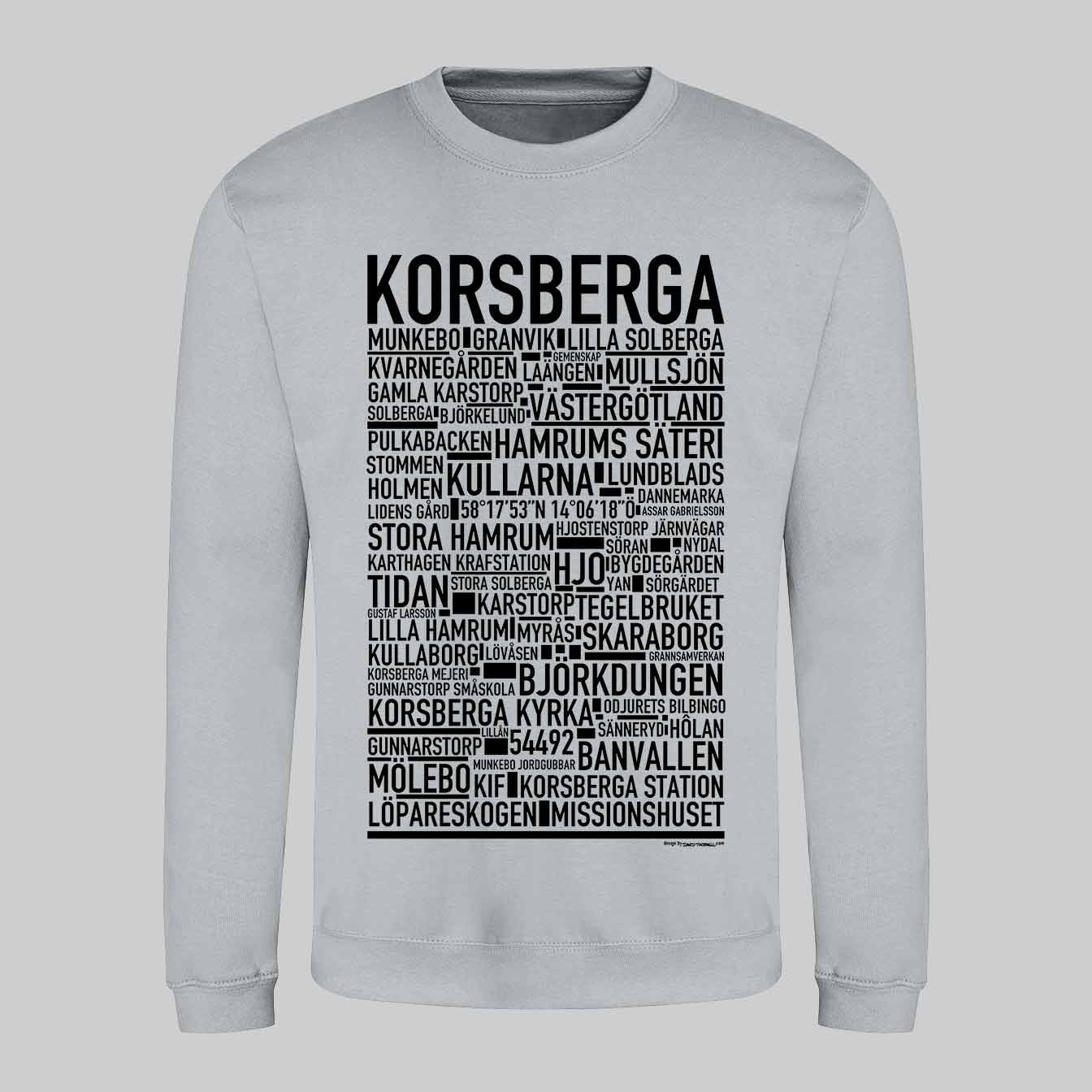 Korsberga Text Sweatshirt