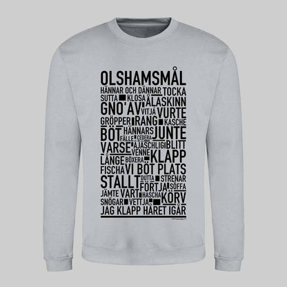Olshamsmål Dialekt Text Sweatshirt