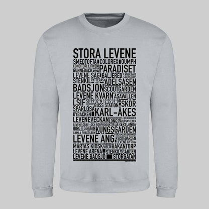 Stora Levene Text Sweatshirt