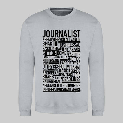 Journalist Text Sweatshirt