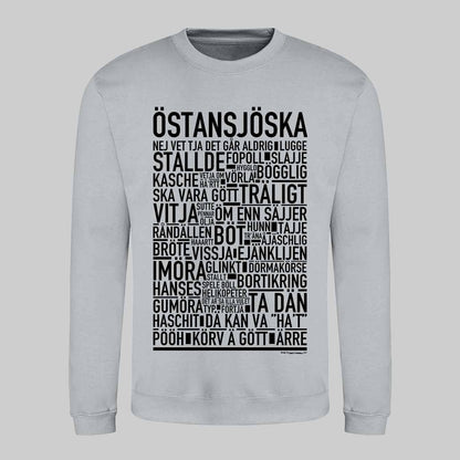 Östansjöska Dialekt Text Sweatshirt
