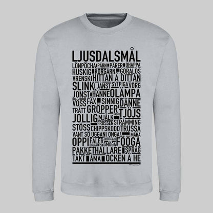 Ljusdalsmål Dialekt Text Sweatshirt