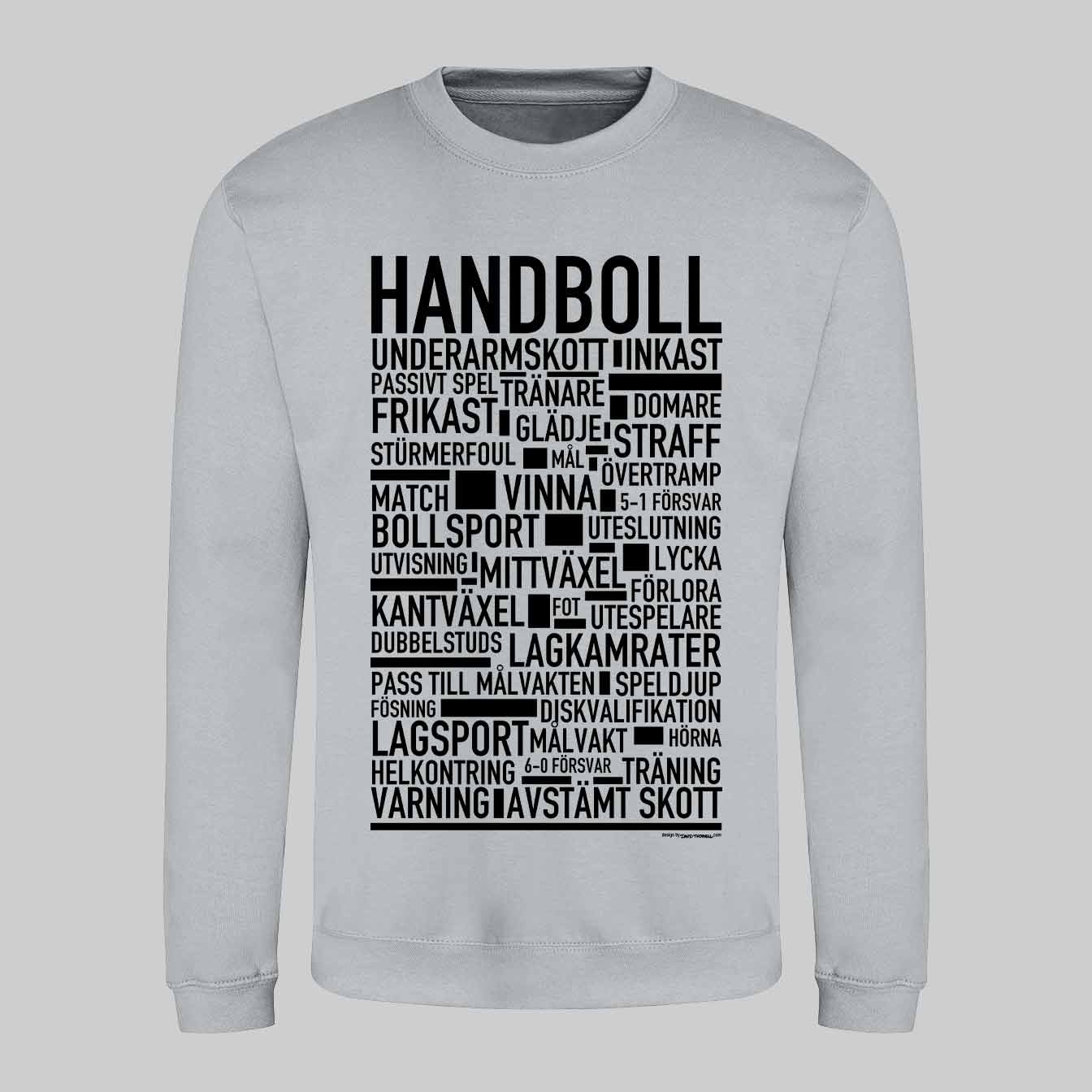 Handboll Text Sweatshirt