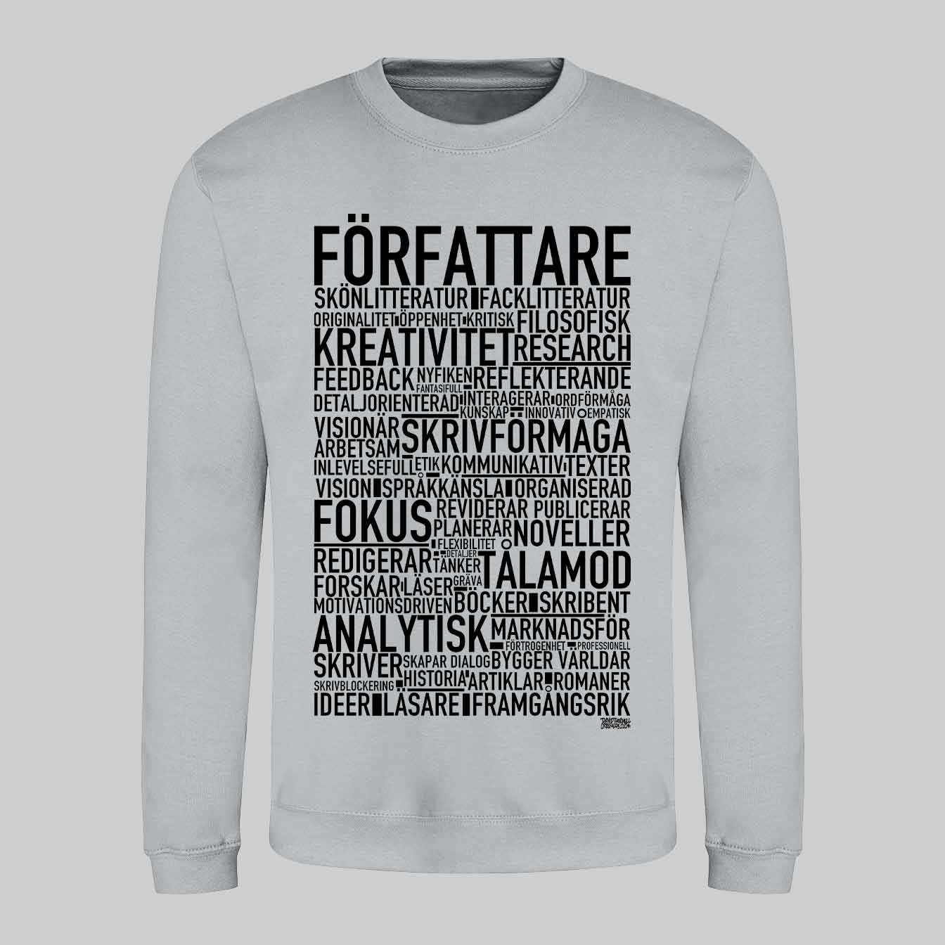 Författare Text Sweatshirt