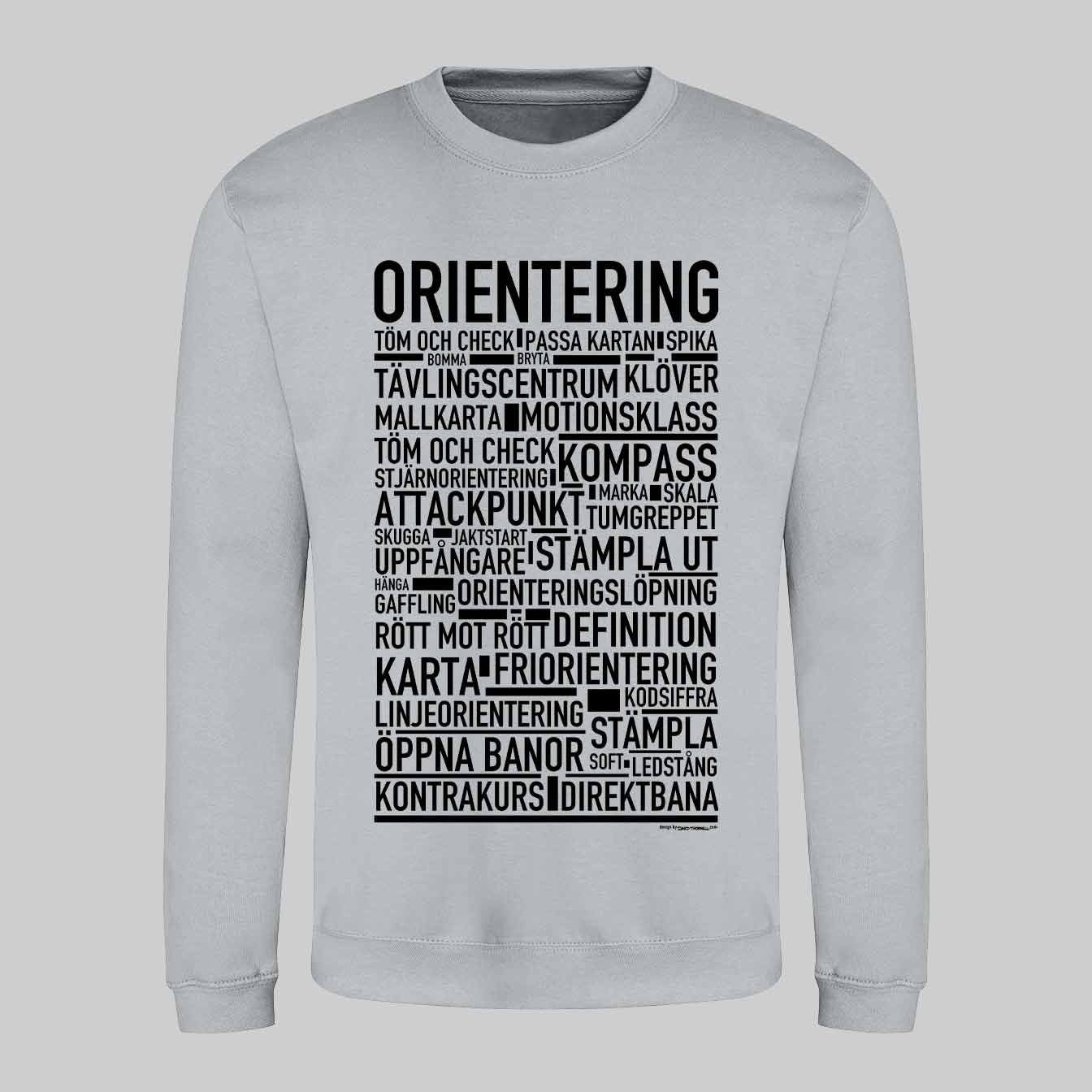 Orientering Text Sweatshirt