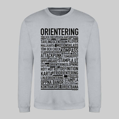 Orientering Text Sweatshirt