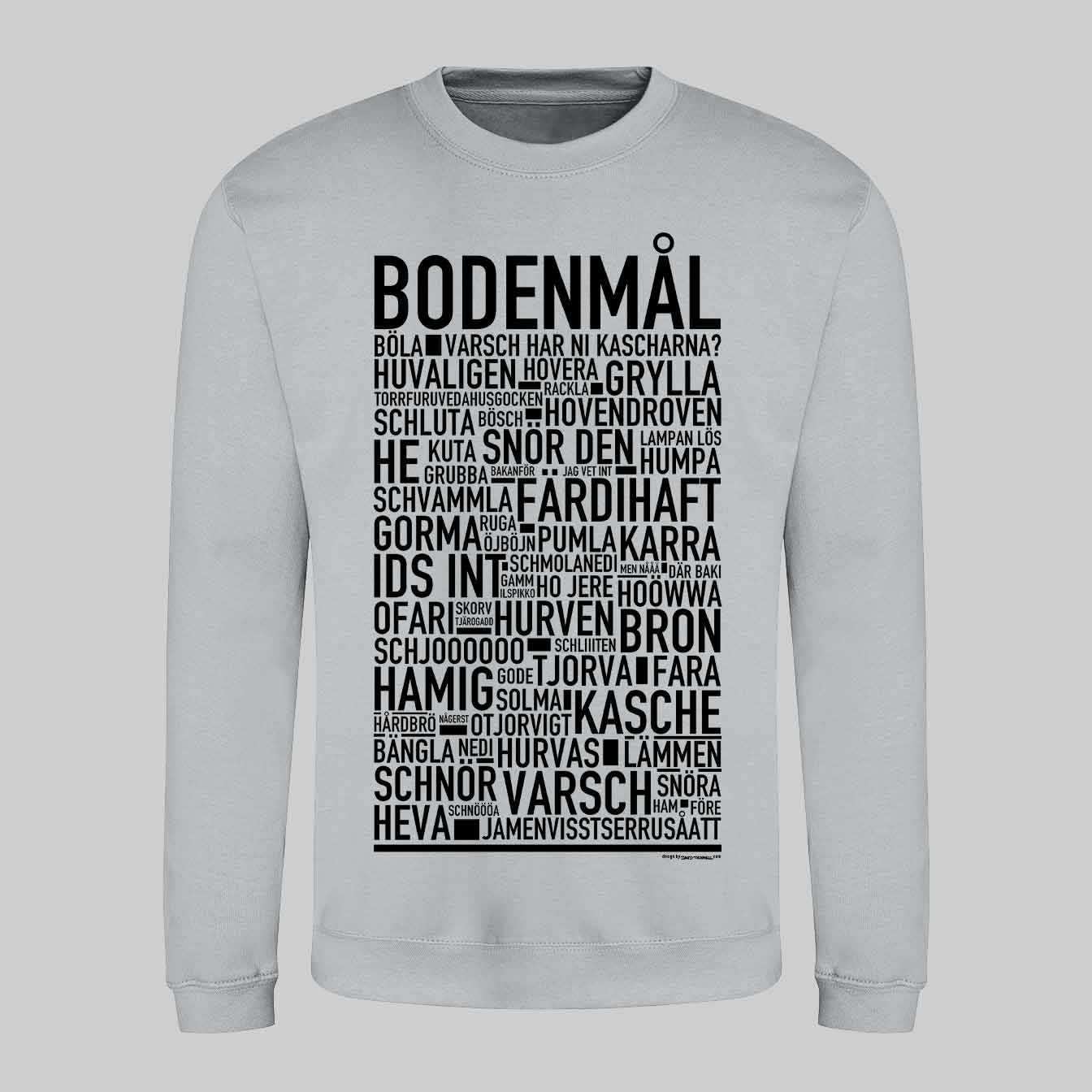 Bodenmål Dialekt Text Sweatshirt
